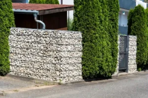 gabions sur mesure maison